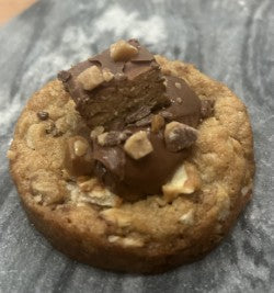 Nutty Toffee Nutella Cookie